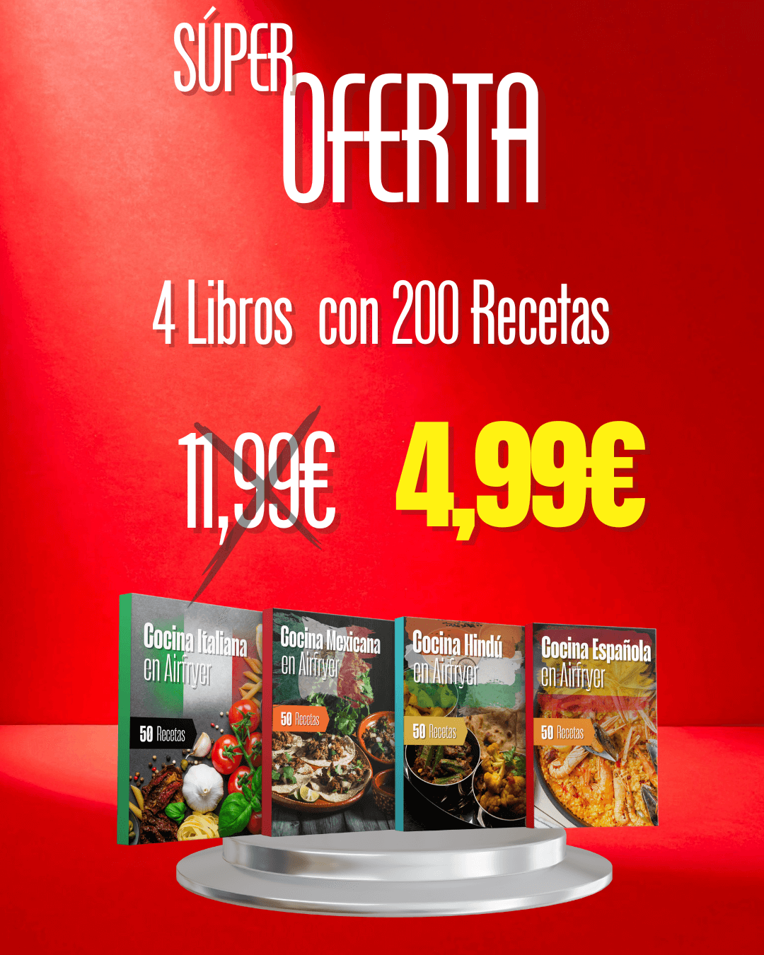 Oferta Ebooks Recetas Airfryer