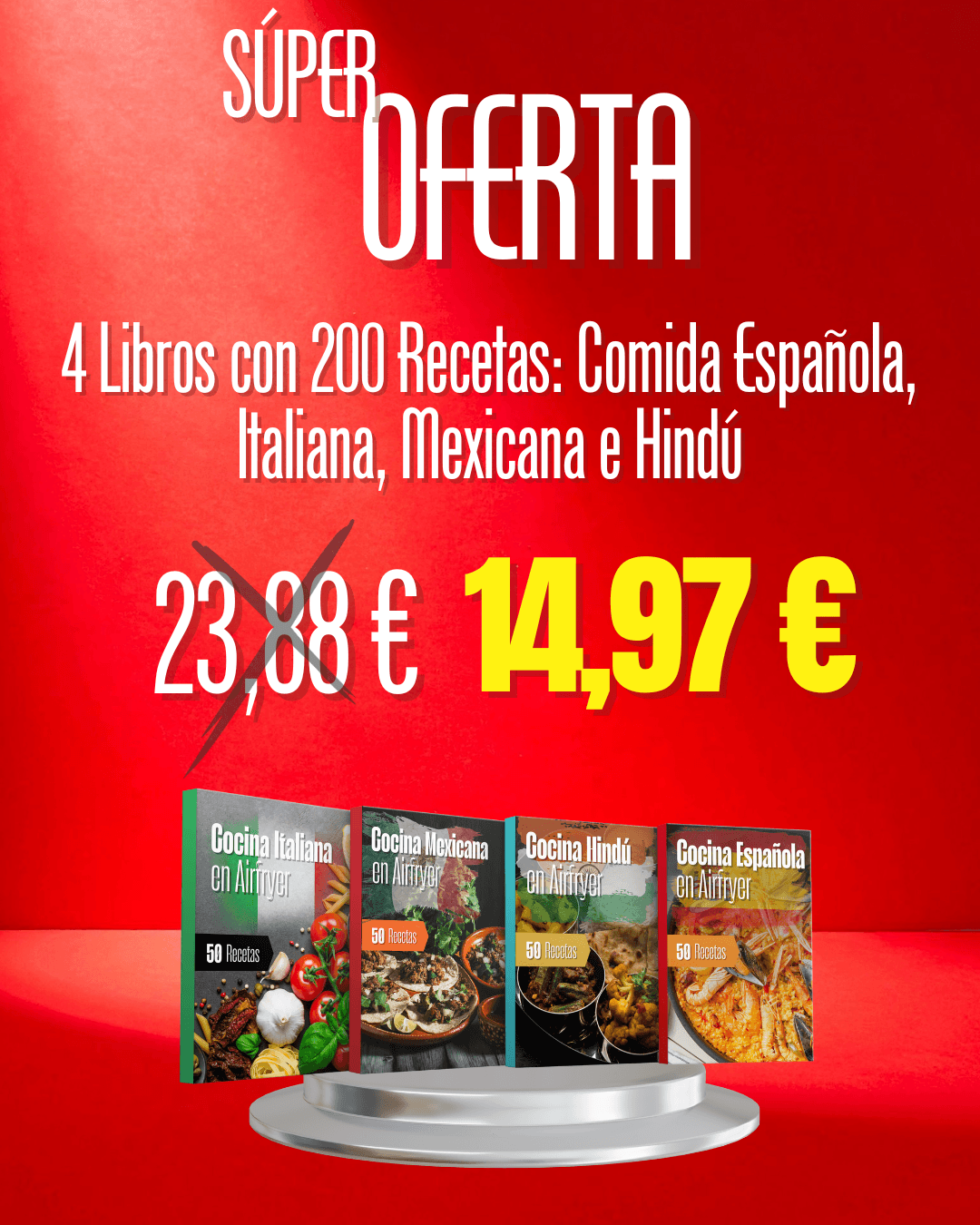 Oferta Ebooks Recetas Airfyer