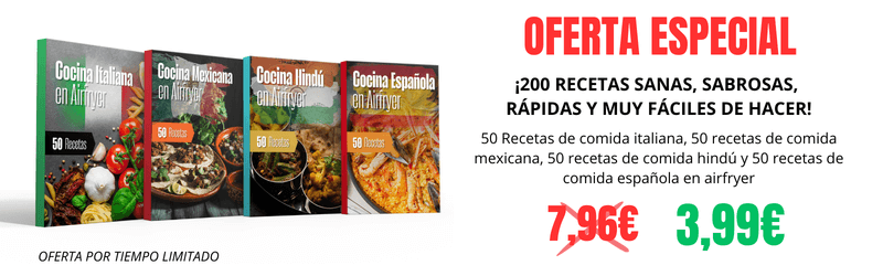 Oferta Ebooks Recetas Airfryer