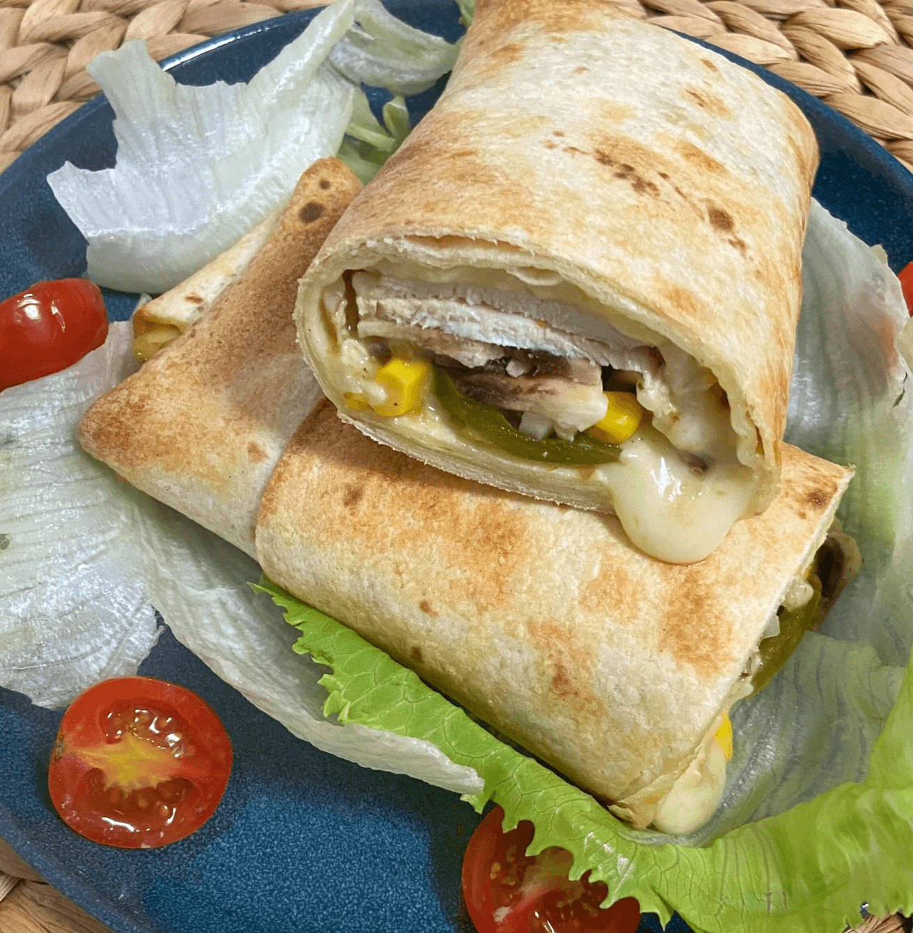 Receta de Burrito de pollo en Airfryer