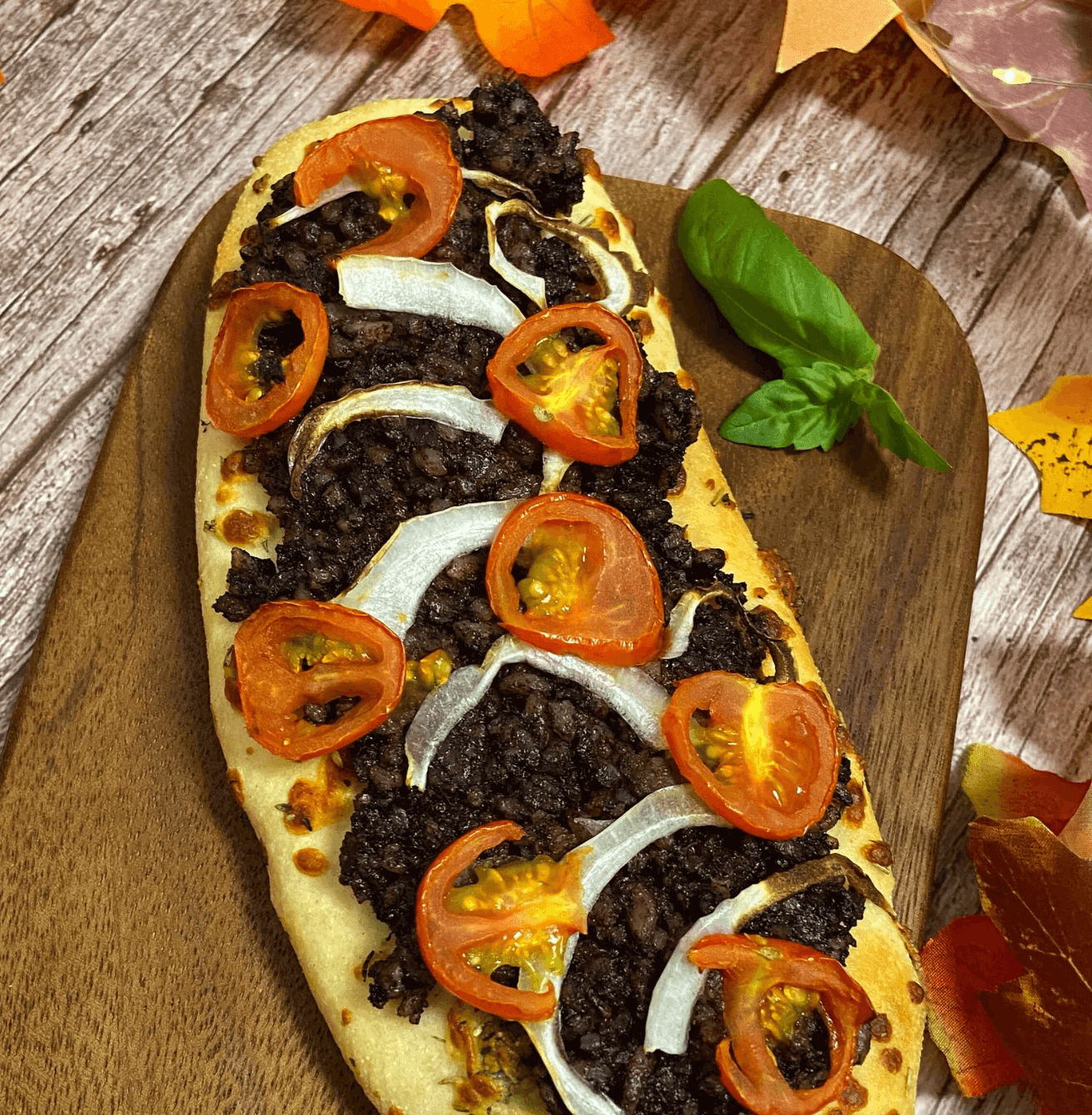 Receta de Focaccia de morcilla en Airfryer