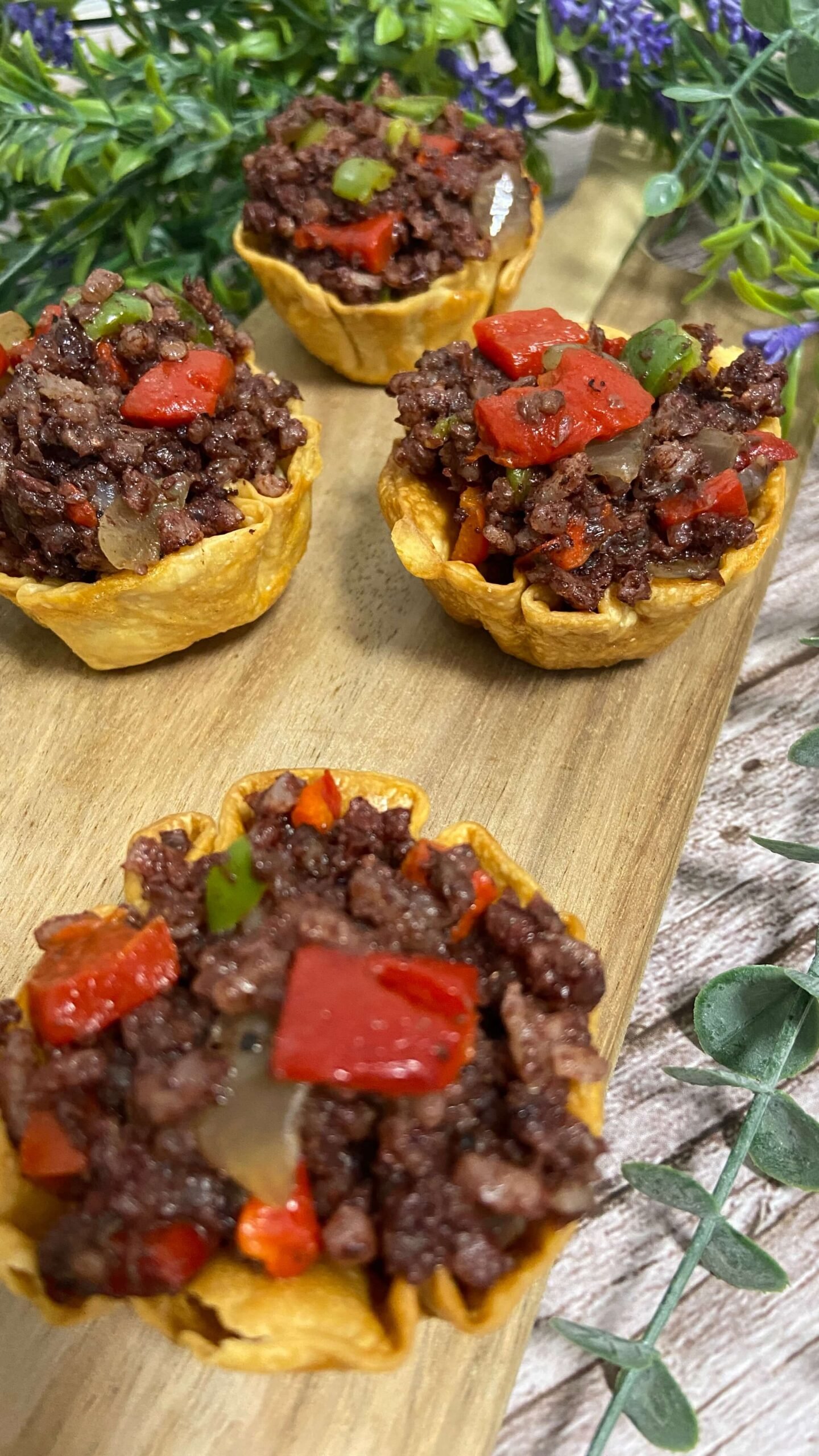 Receta de Cestas de morcilla y pimientos en Airfryer Receta de Cestas de morcilla y pimientos en Airfryer