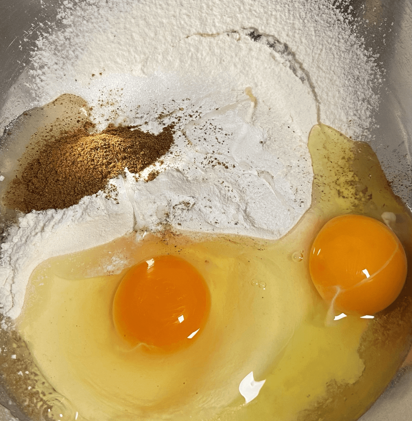 Bizcocho de manzana en airfryer Bizcocho de manzana en airfryer