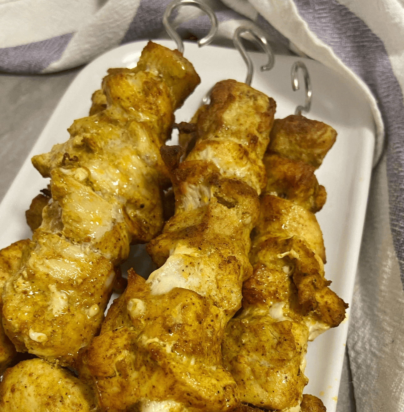 Receta de Pincho Andaluz de Pollo en Airfryer