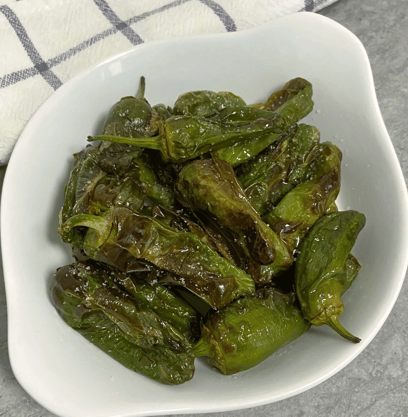 Receta de Pimientos de Padrón en Airfryer