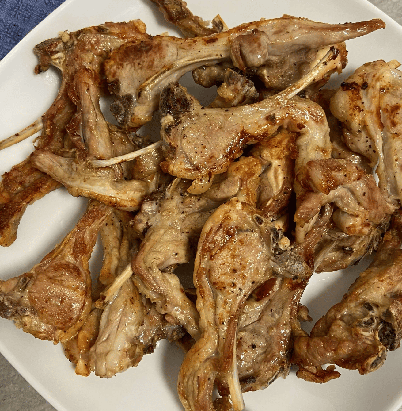 Receta de Chuletas de cordero lechal en Airfryer Receta de Chuletas de cordero lechal en Airfryer