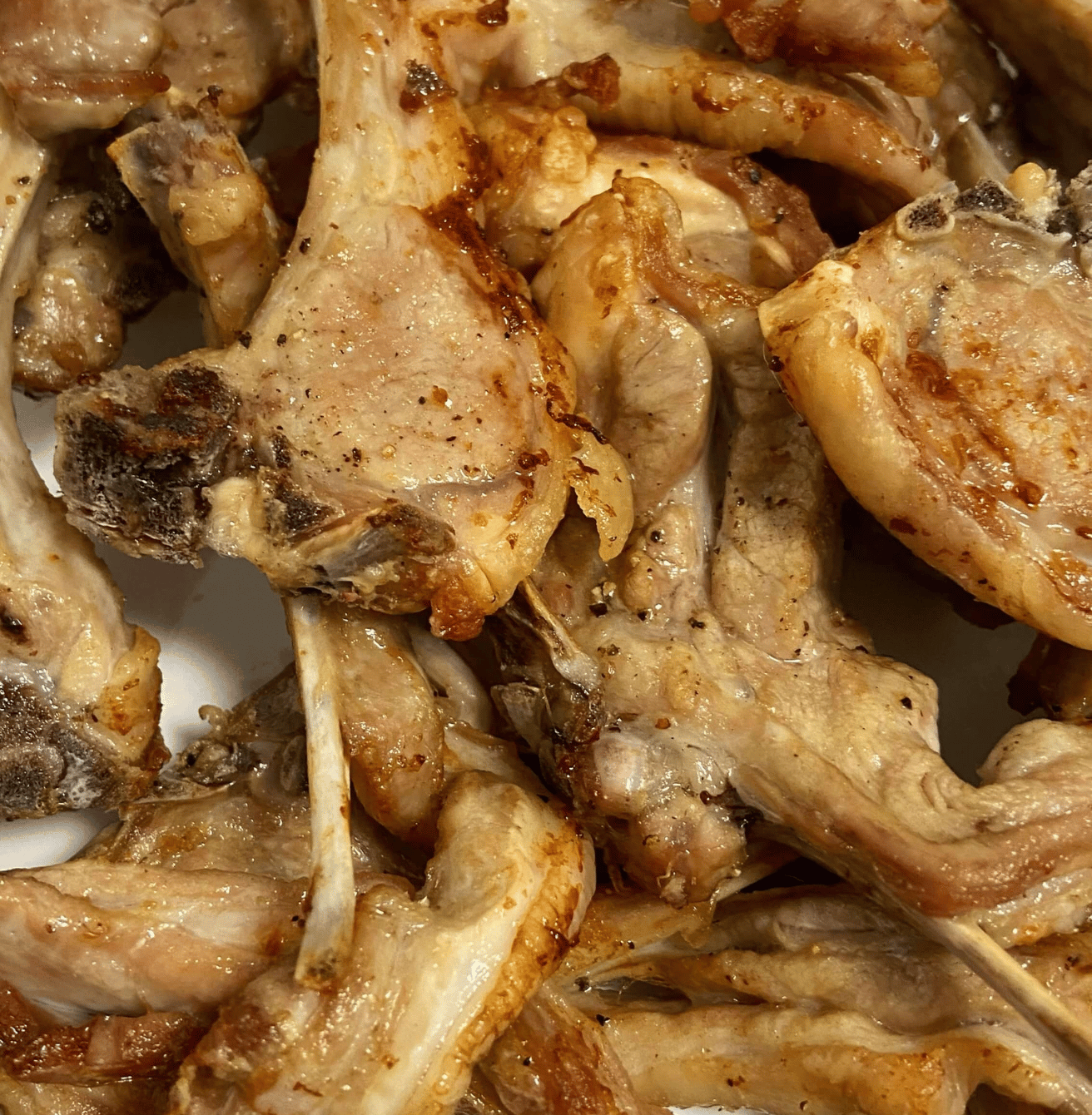 Receta de Chuletas de cordero lechal en Airfryer Receta de Chuletas de cordero lechal en Airfryer