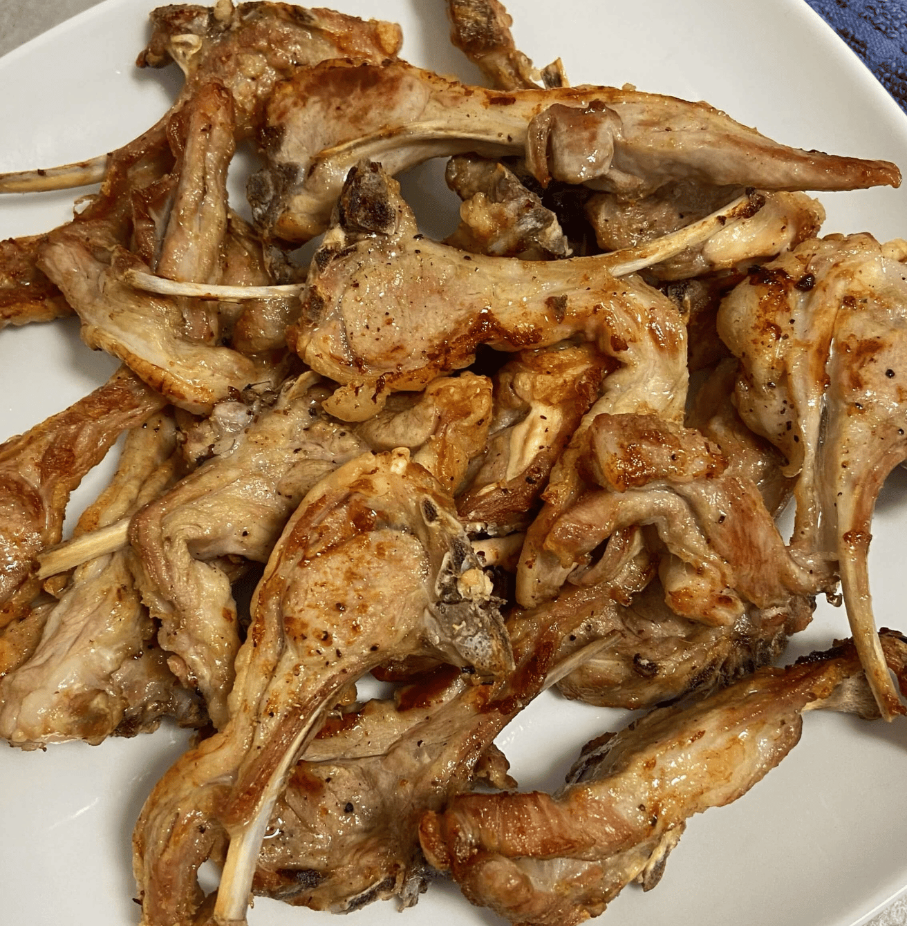 Receta de Chuletas de cordero lechal en Airfryer