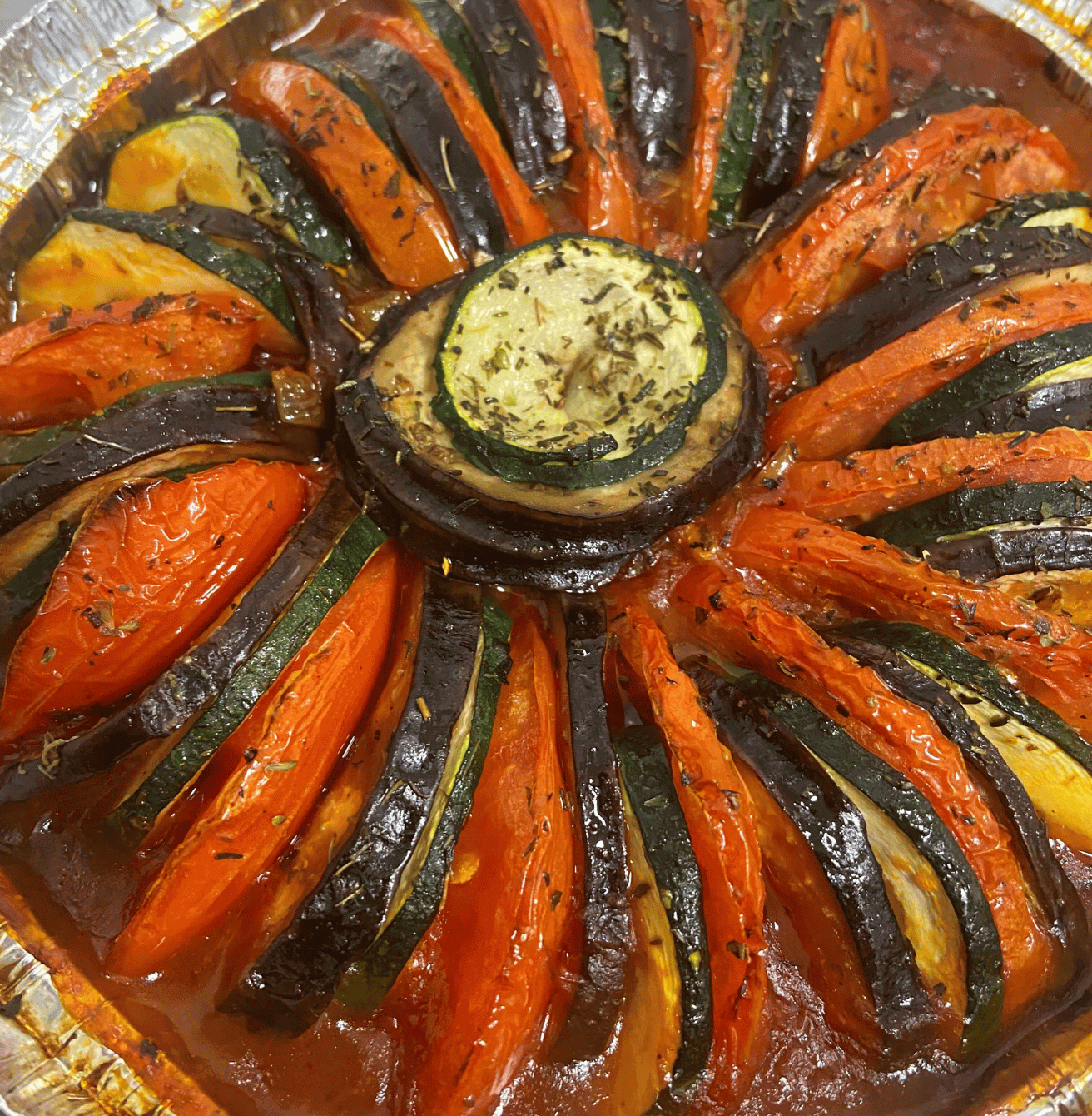 Receta de Ratatouille en Airfryer