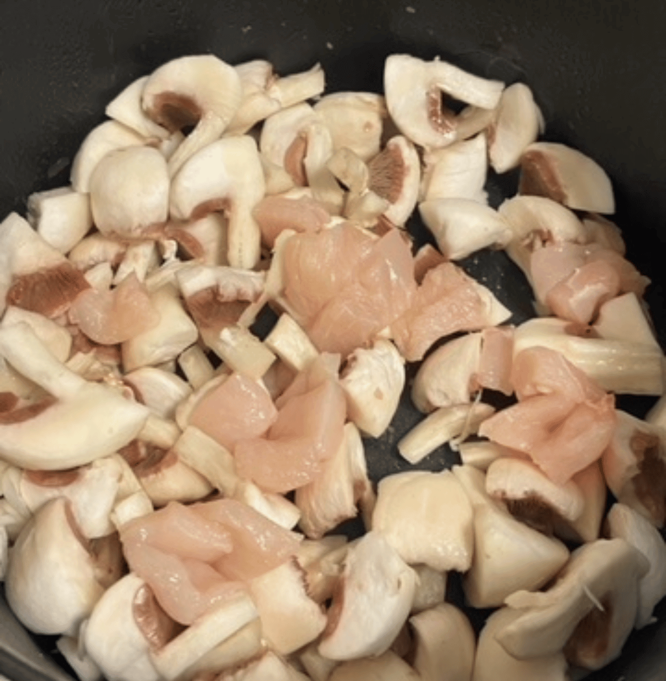 Receta de Fusillone con salsa de setas en Airfryer Receta de Fusillone con salsa de setas en Airfryer