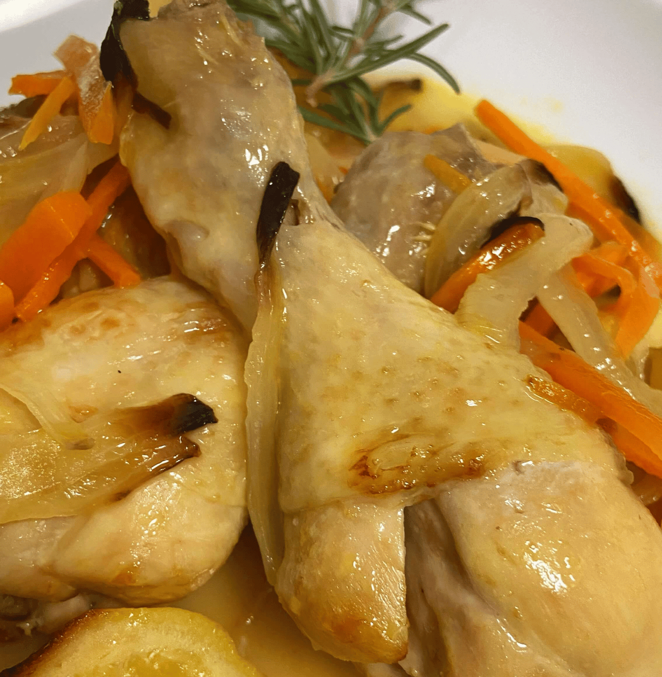 Receta de Pollo al romero y limón en Airfryer Receta de Pollo al romero y limón en Airfryer