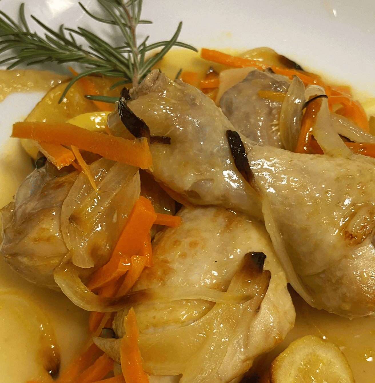 Receta de Pollo al romero y limón en Airfryer