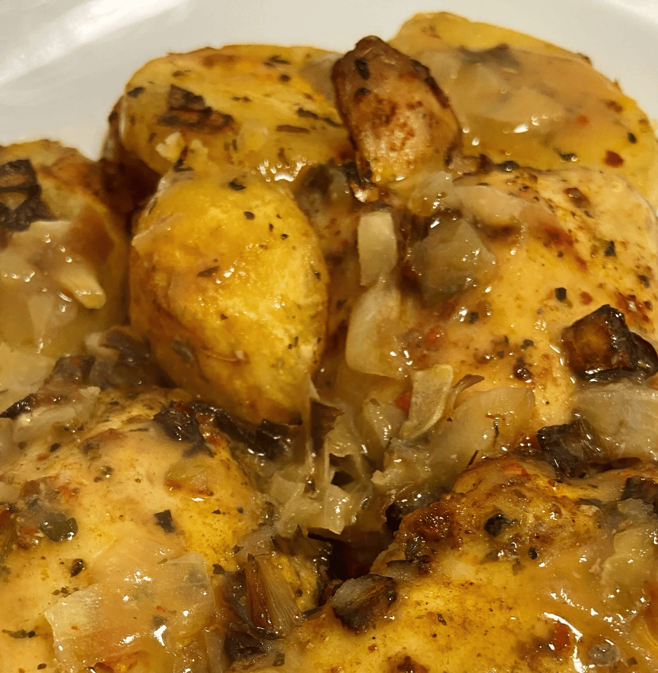 Receta de Pollo al vino blanco en Airfryer