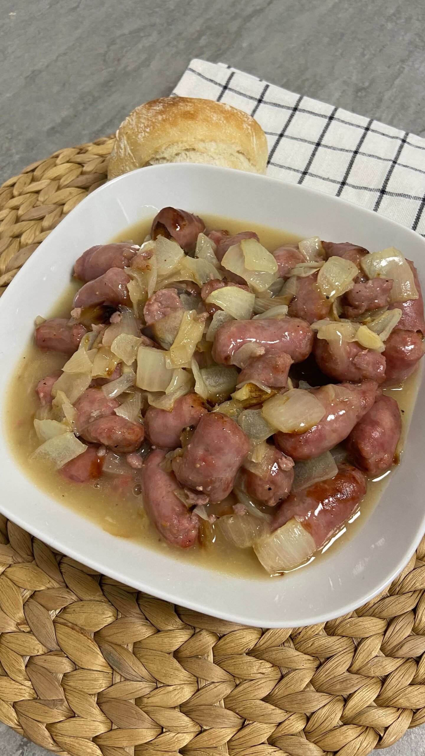 Receta de Salchichas al vino blanco en Airfryer Receta de Salchichas al vino blanco en Airfryer