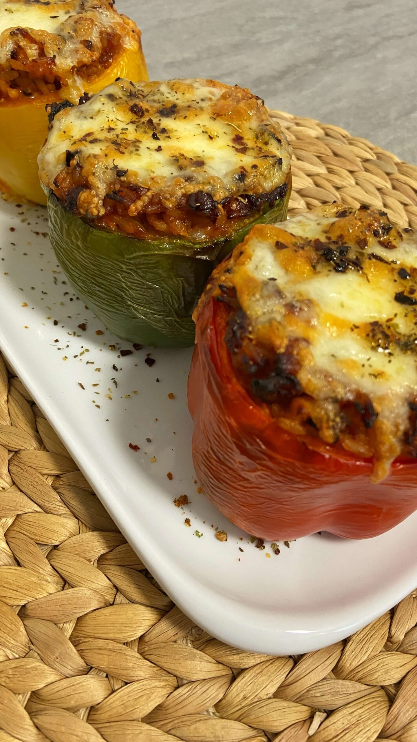 Receta de Pimientos rellenos en Airfryer Receta de Pimientos rellenos en Airfryer