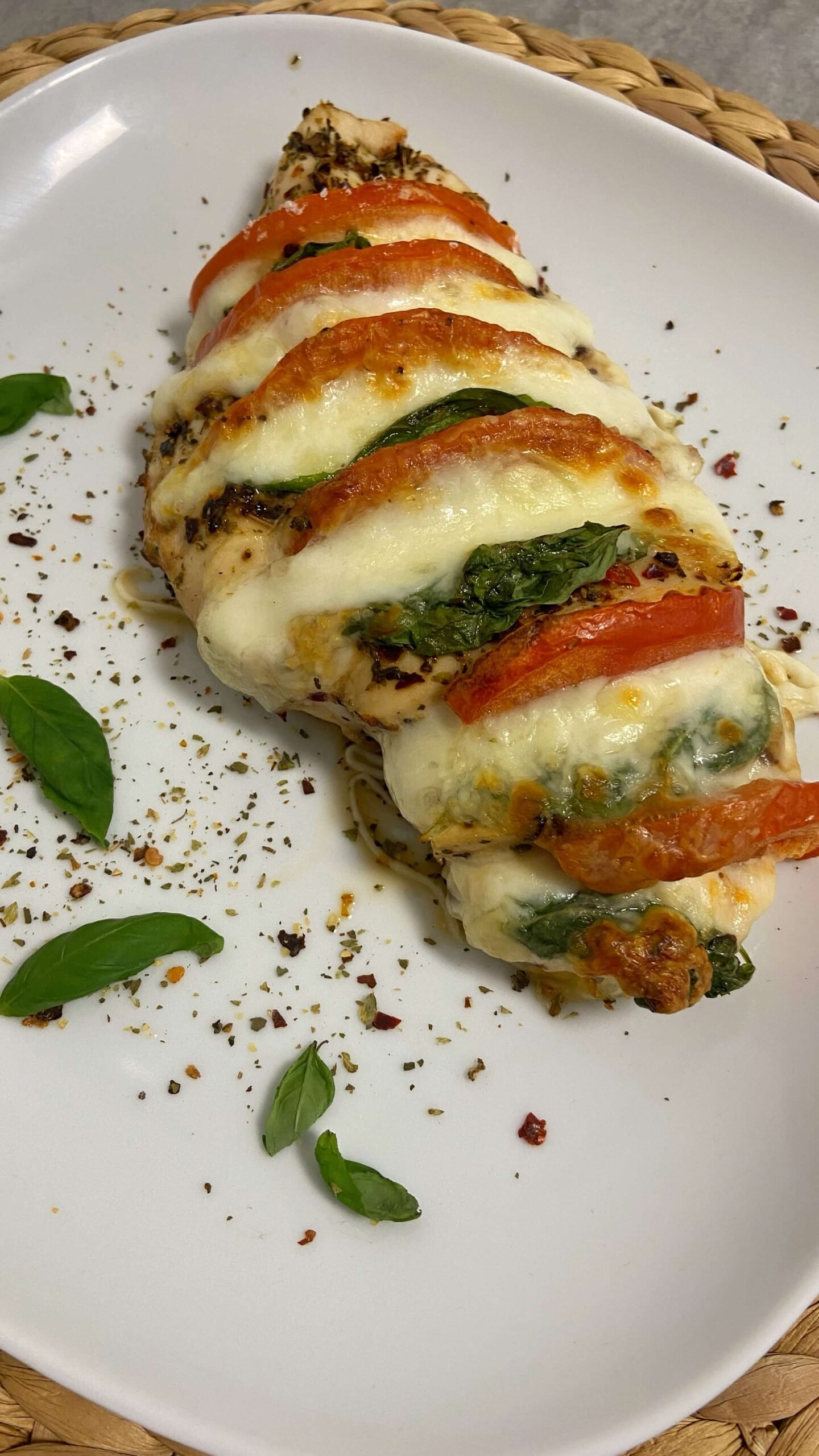 recetas-Receta de Pollo caprese en Airfryer-freidora-de-aire-643 Receta de Pollo caprese en Airfryer