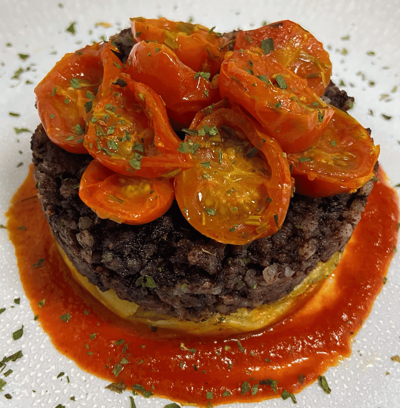 Receta de Tartar de morcilla en Airfryer