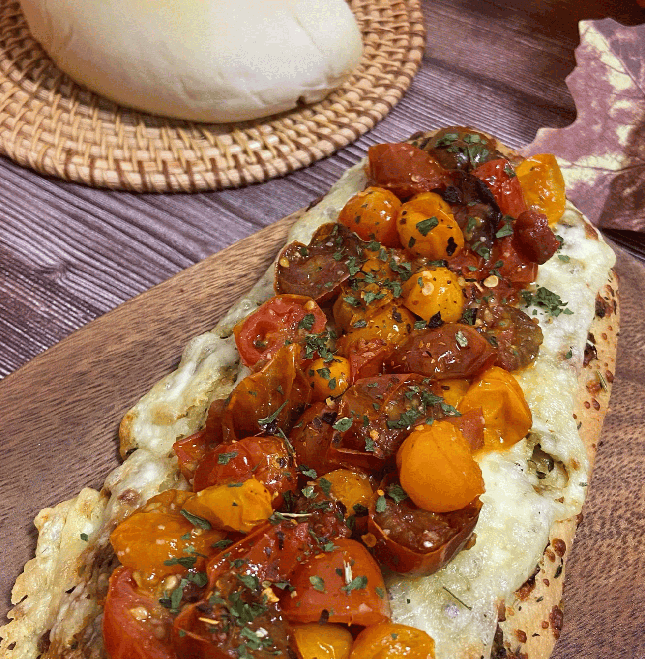 Receta de Focaccia otoño en Airfryer