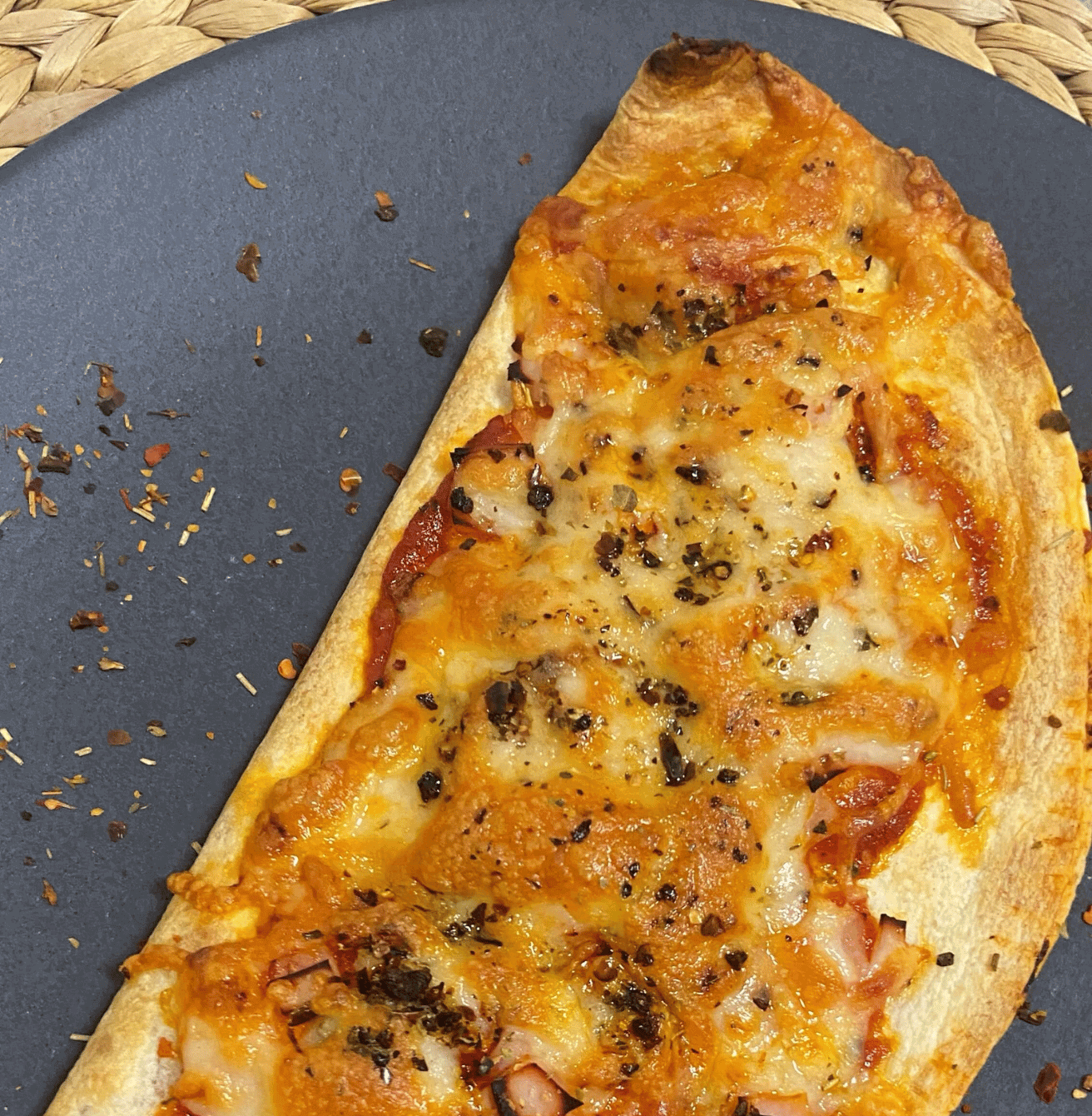 Receta de Torti-calzone de pavo en Airfryer