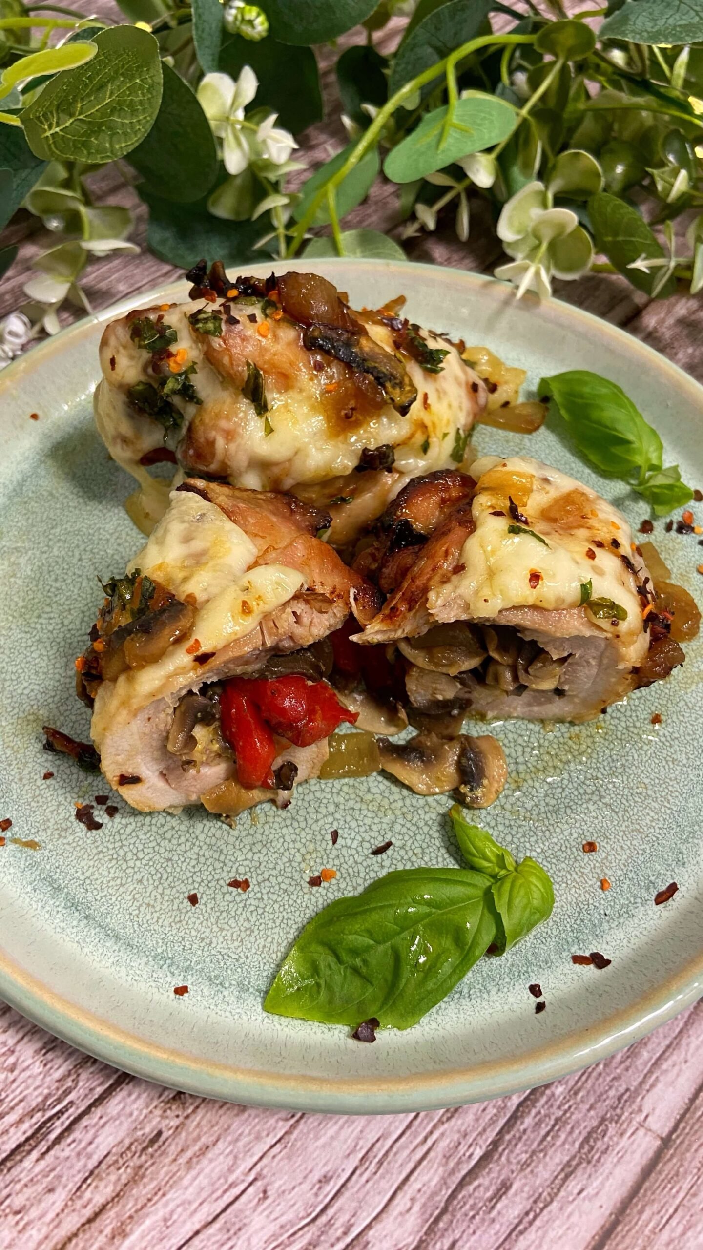 Receta de Contramuslos de pollo rellenos en Airfryer Receta de Contramuslos de pollo rellenos en Airfryer