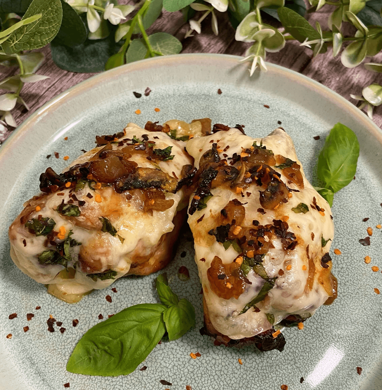 Receta de Contramuslos de pollo rellenos en Airfryer