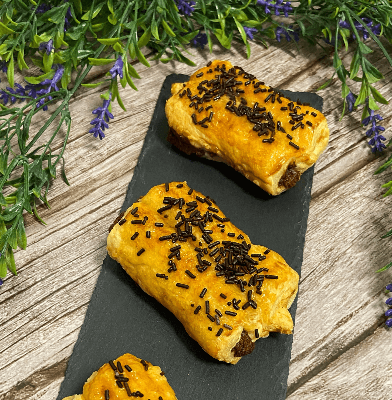 Receta de Napolitanas 2 chocolates en Airfryer