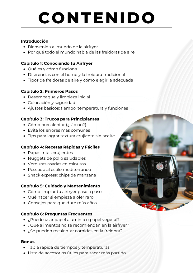 Ebook Mi Primera Airfryer