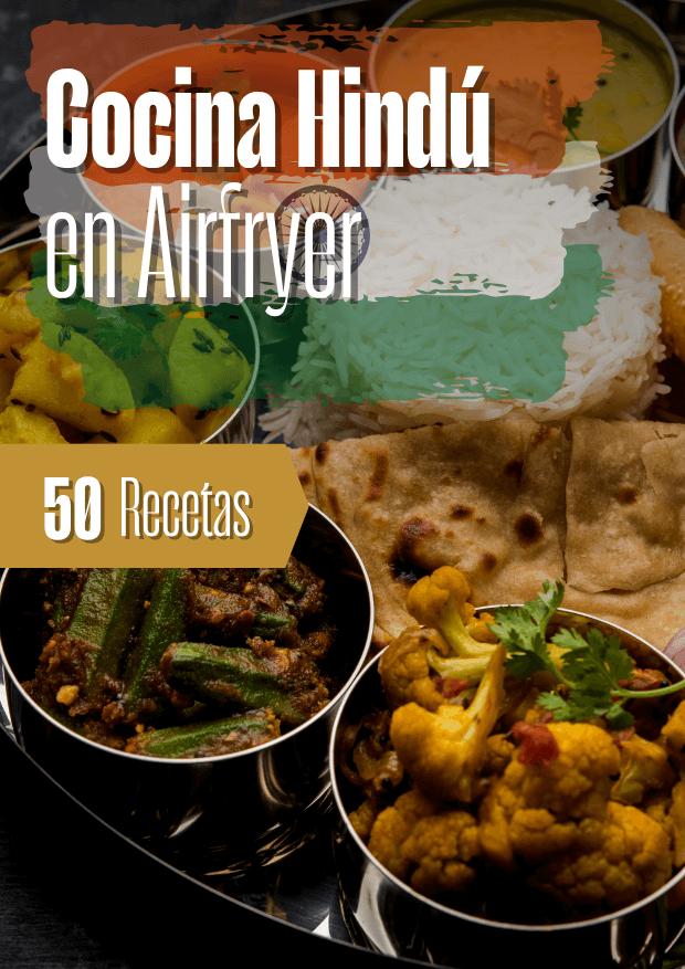 Ebook Recetas Cocina Hindú en Airfryer
