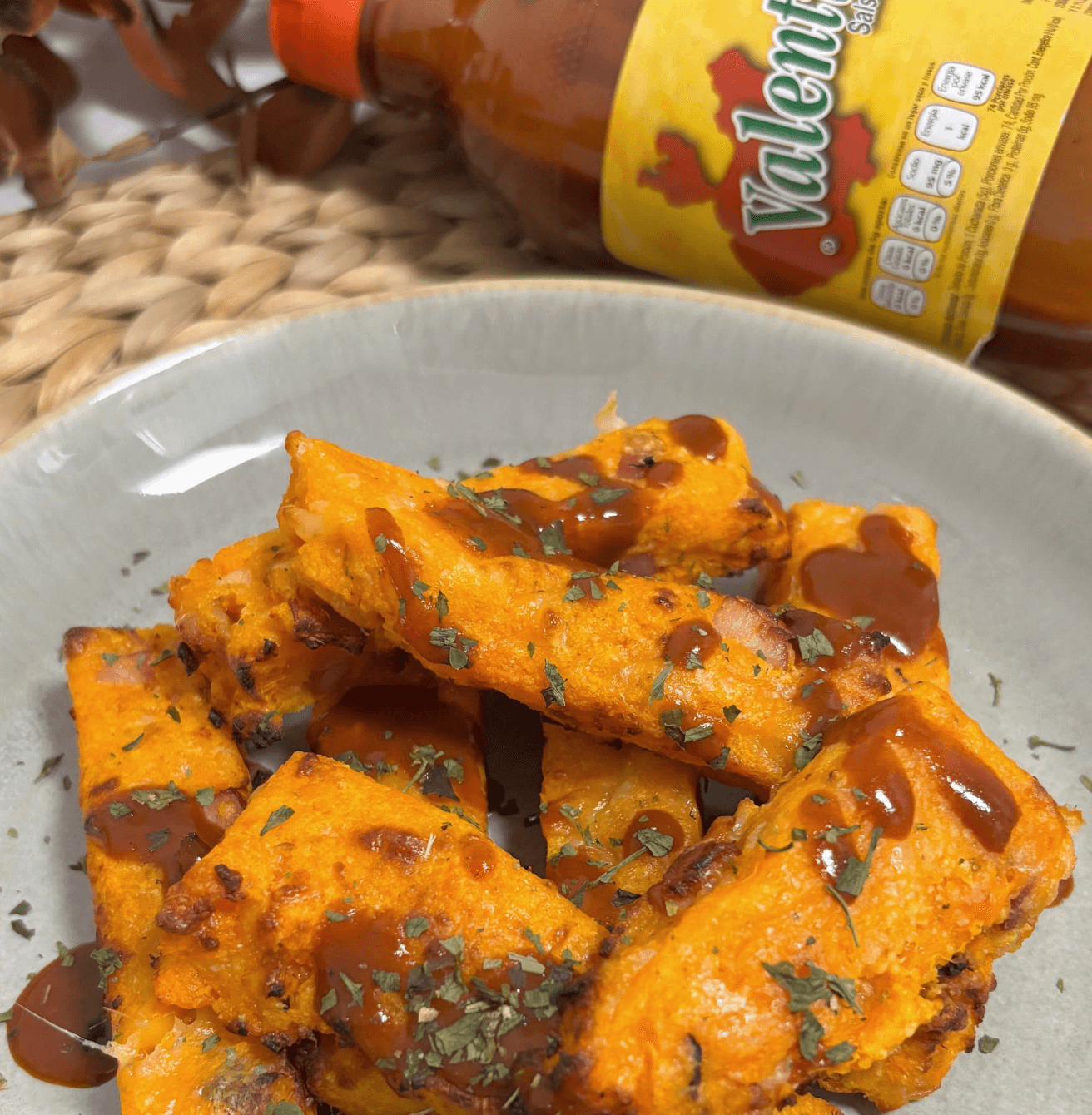 Receta de Barritas de Boniato y Queso en Airfryer
