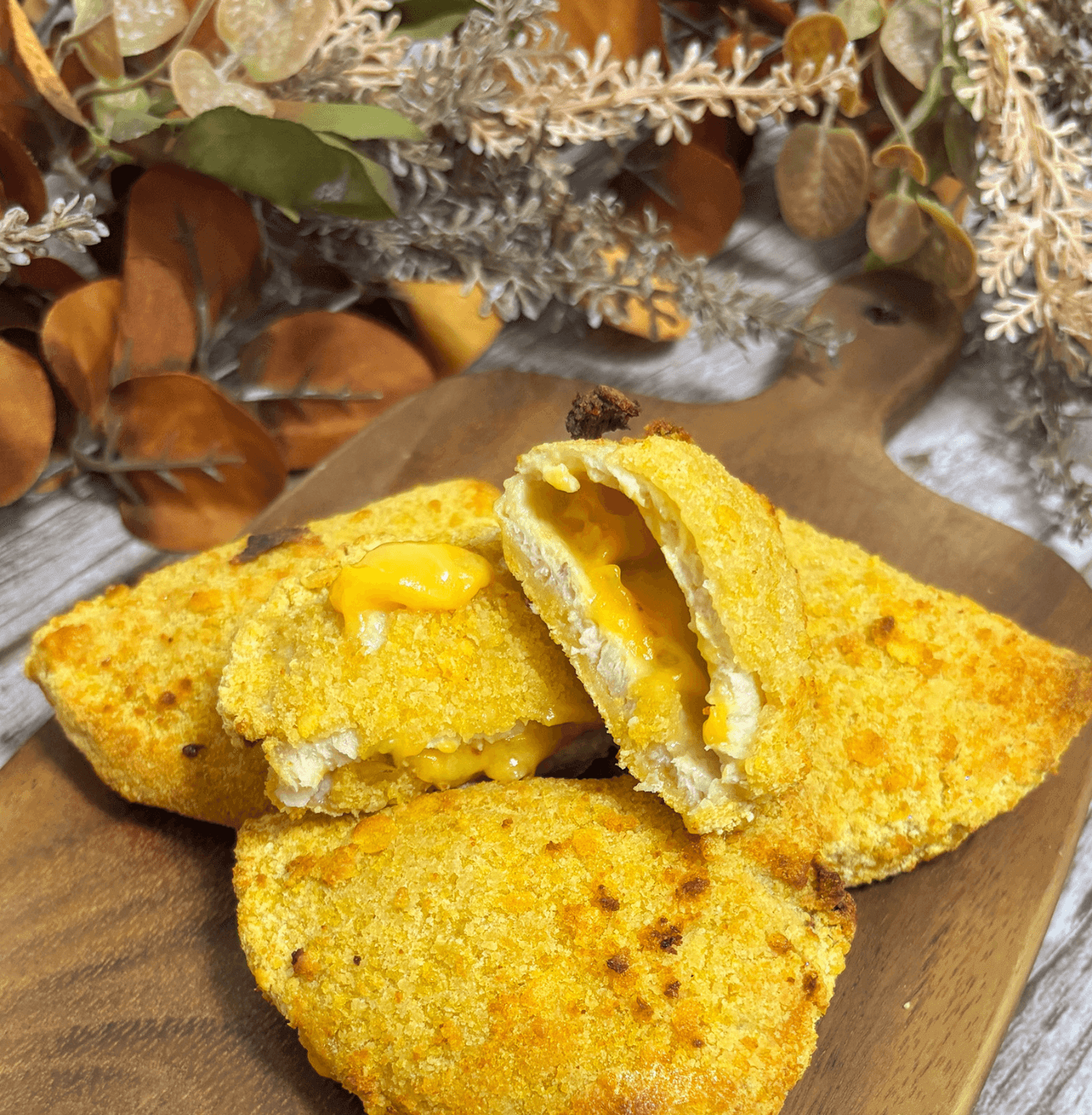 Receta de Tacos de pollo, cheddar y jalapeños en Airfryer