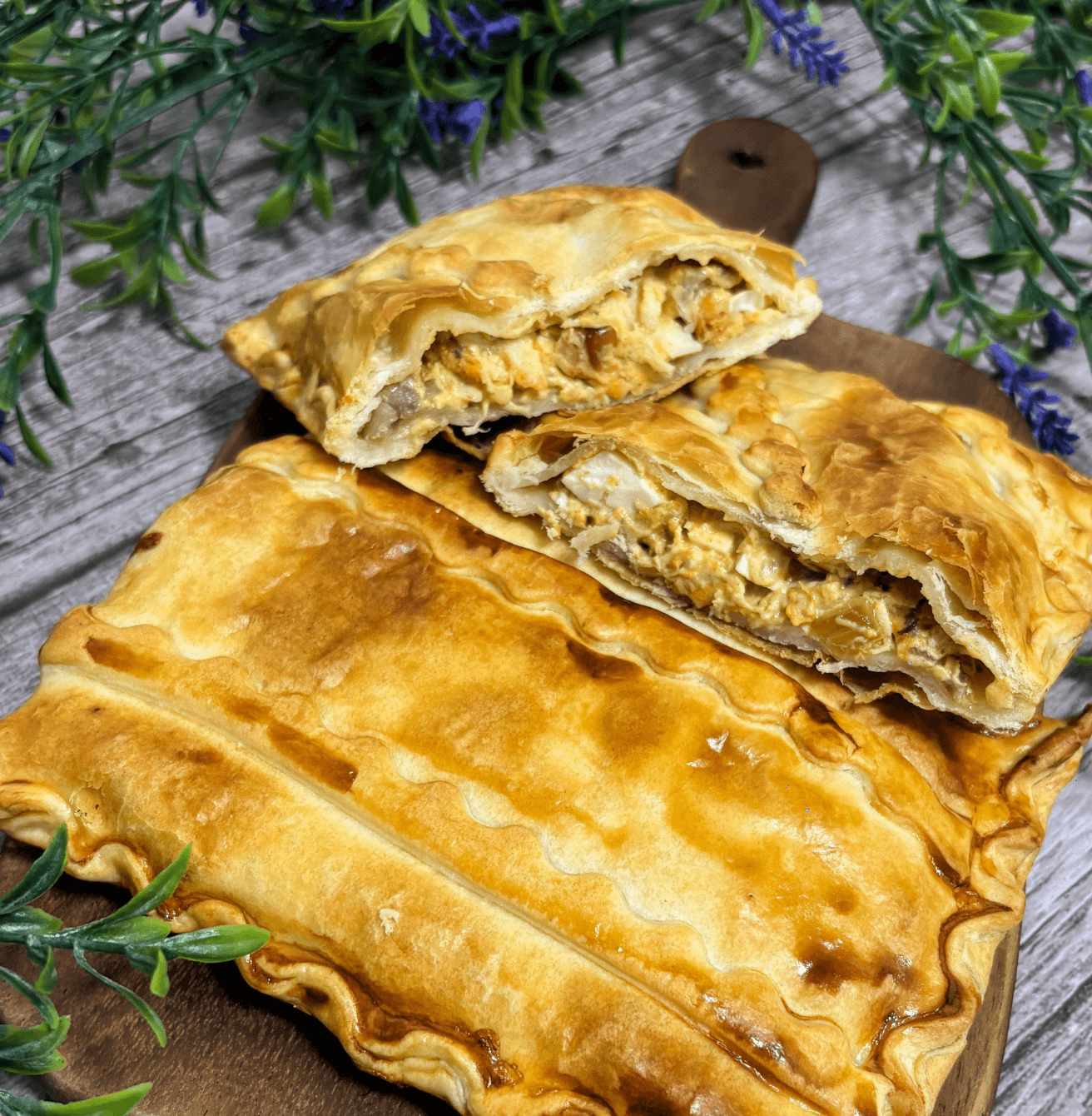 Receta de Empanada de Pollo al curry en Airfryer