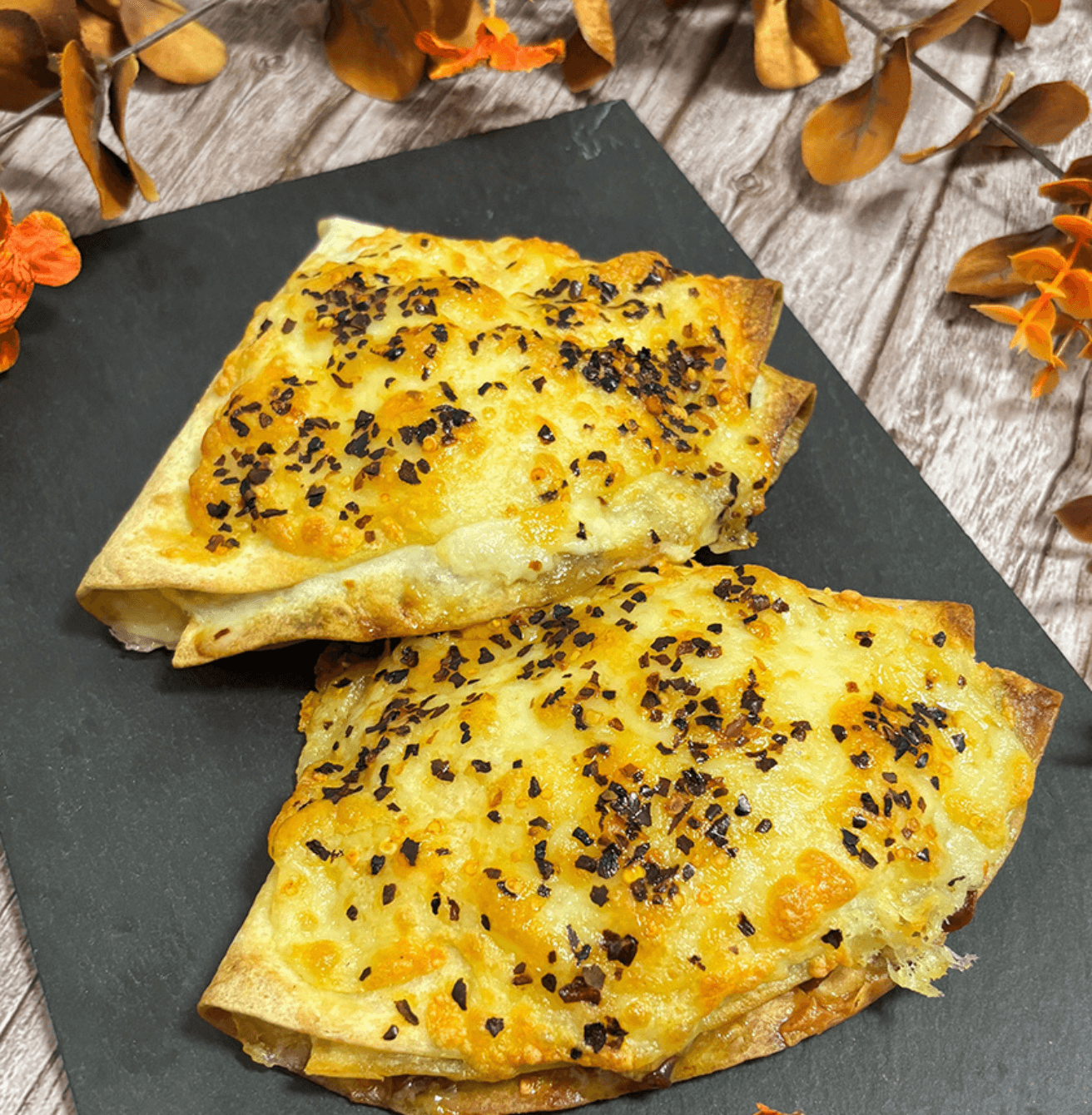 Receta de Triángulos de Mortadela y Mozzarella en Airfryer