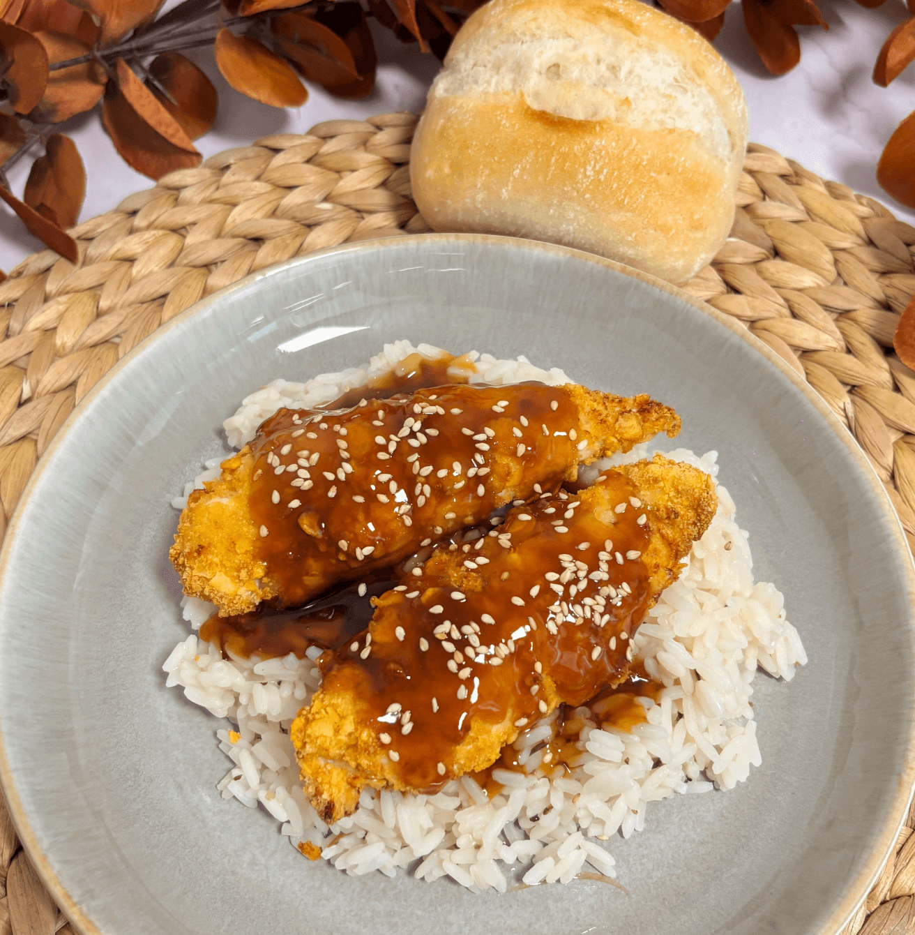 Receta de solomillos de pollo con soja y miel en Airfryer