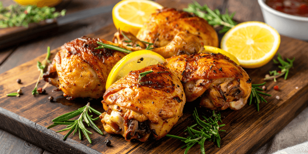 Recetas de `pollo jugoso en Airfryer