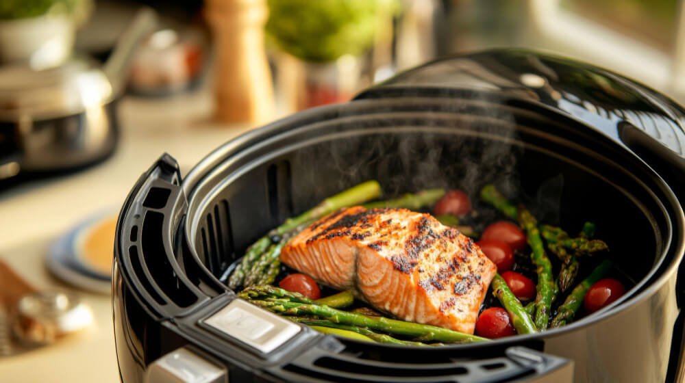 Alimentos airfryer crujientes