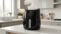 Por que sale humo de tu airfryer