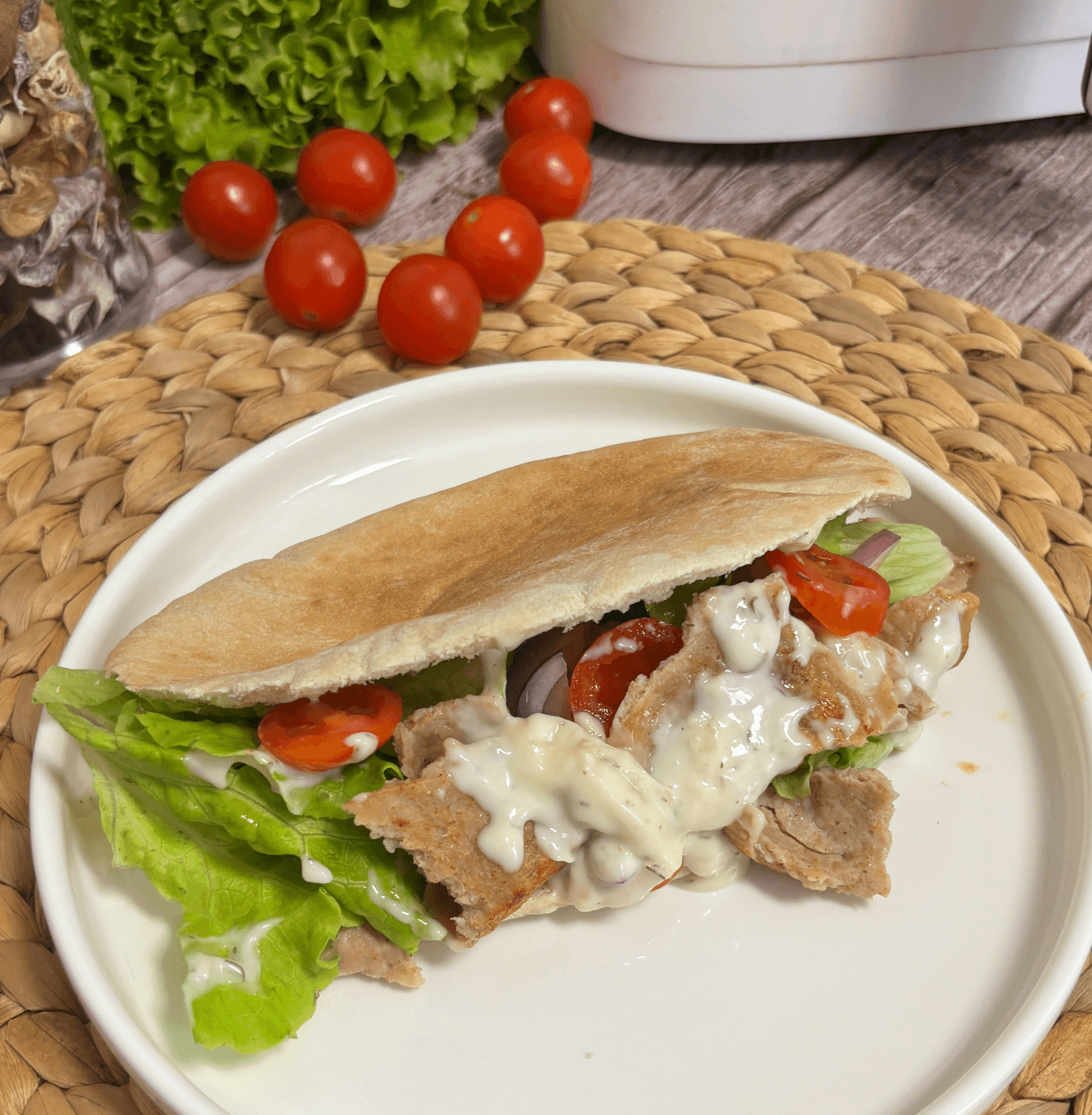 Receta de Kebab de Pollo en Airfryer