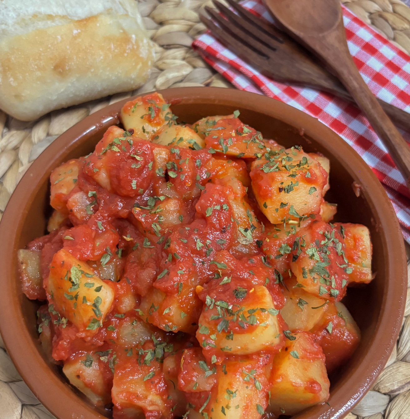 Receta de Patatas Picantonas en Airfryer