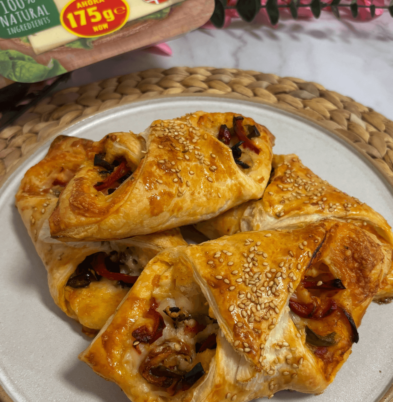 Receta de Cannolis de Jamón y Queso en Airfryer