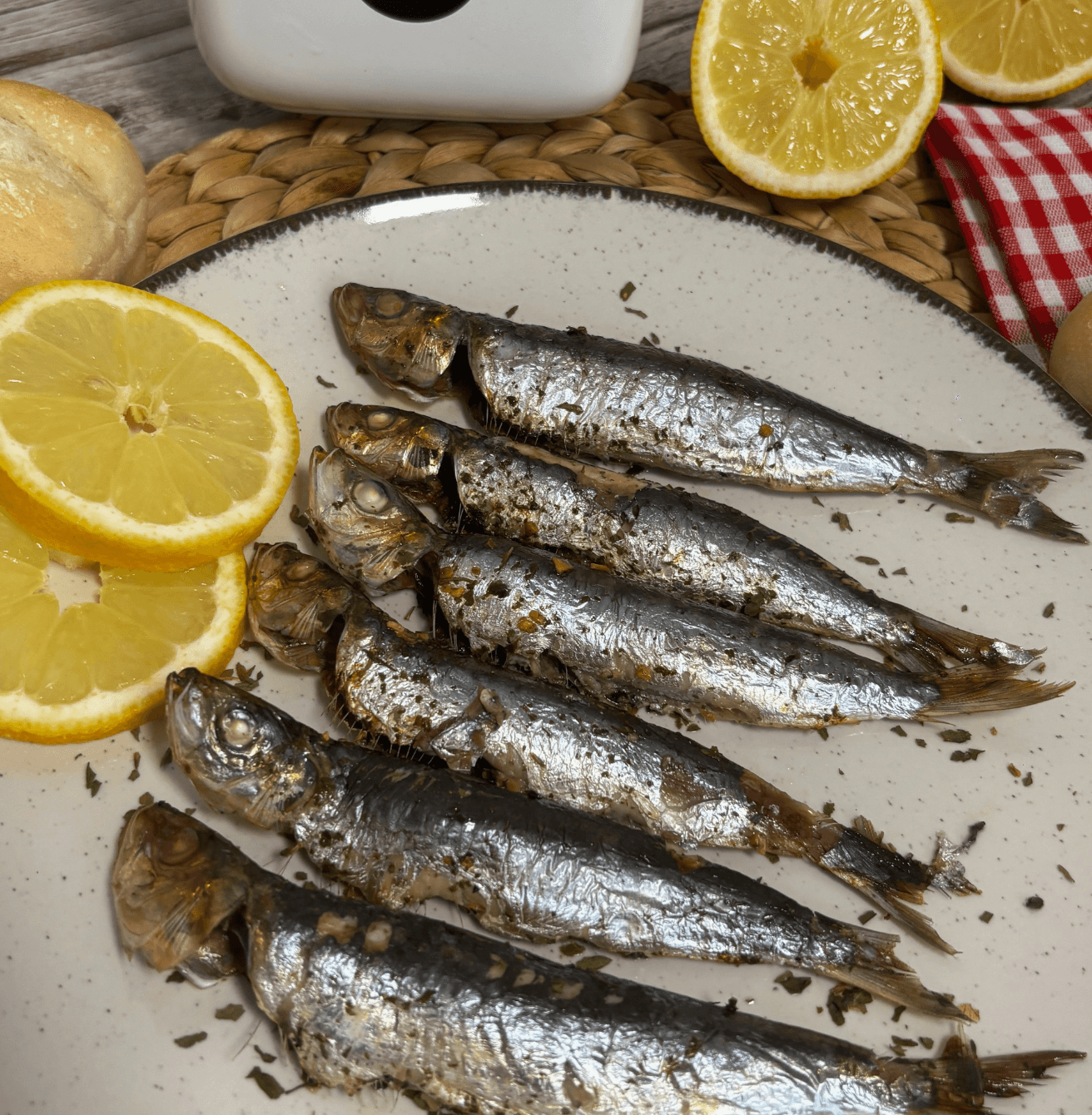 Receta de Sardinas a la plancha en Airfryer