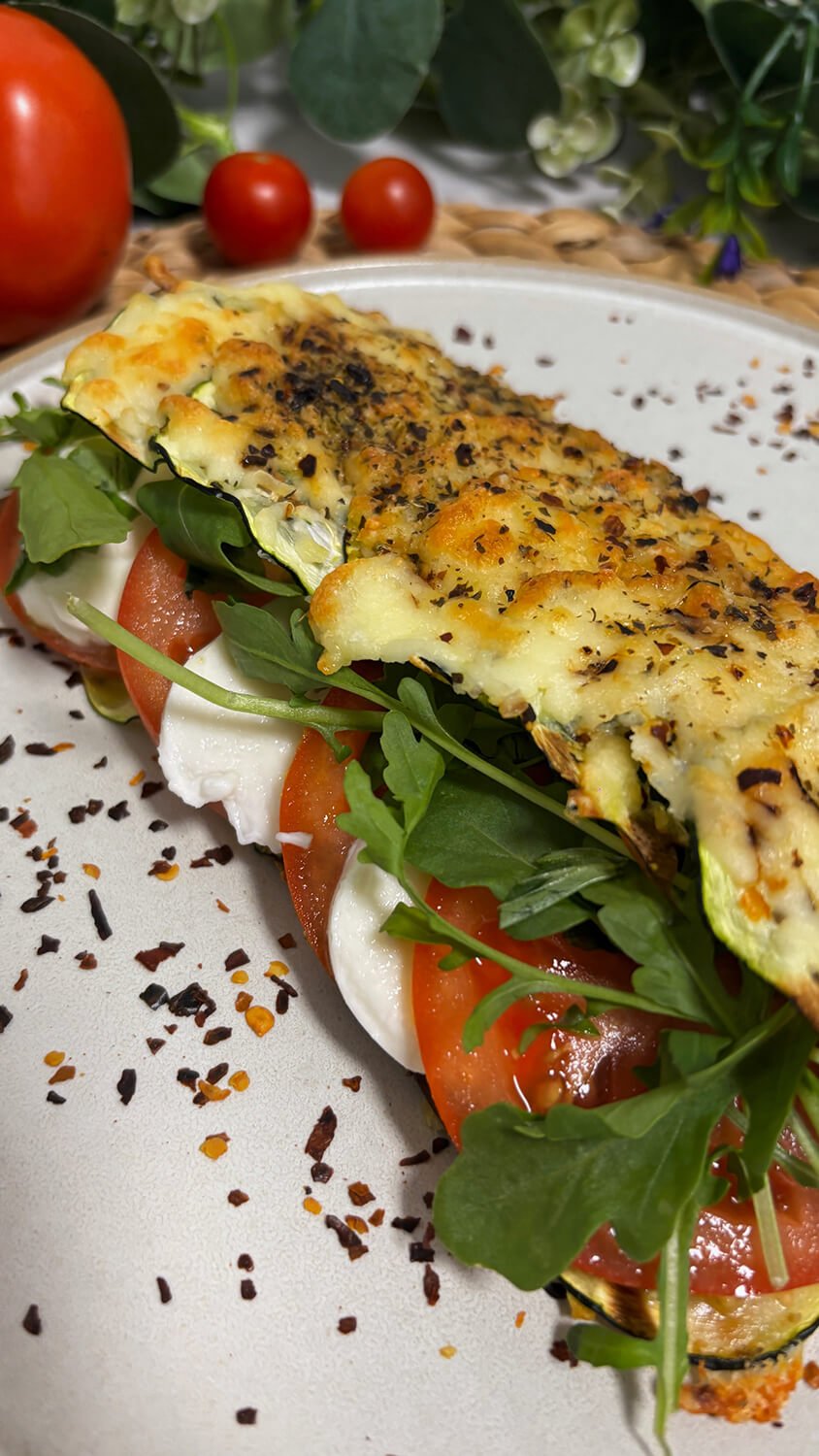 Receta de Sándwich Caprese en Airfryer Receta de Sándwich Caprese en Airfryer