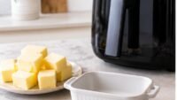 Preparación del ghee con mantequilla y freidora de aire